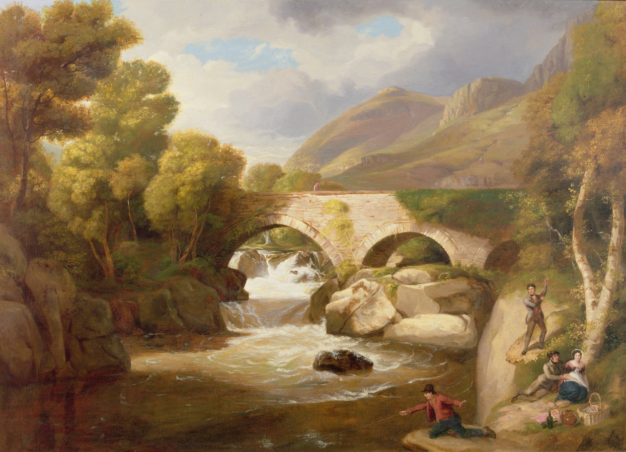 Rybářská párty od Edward Villiers Rippingille