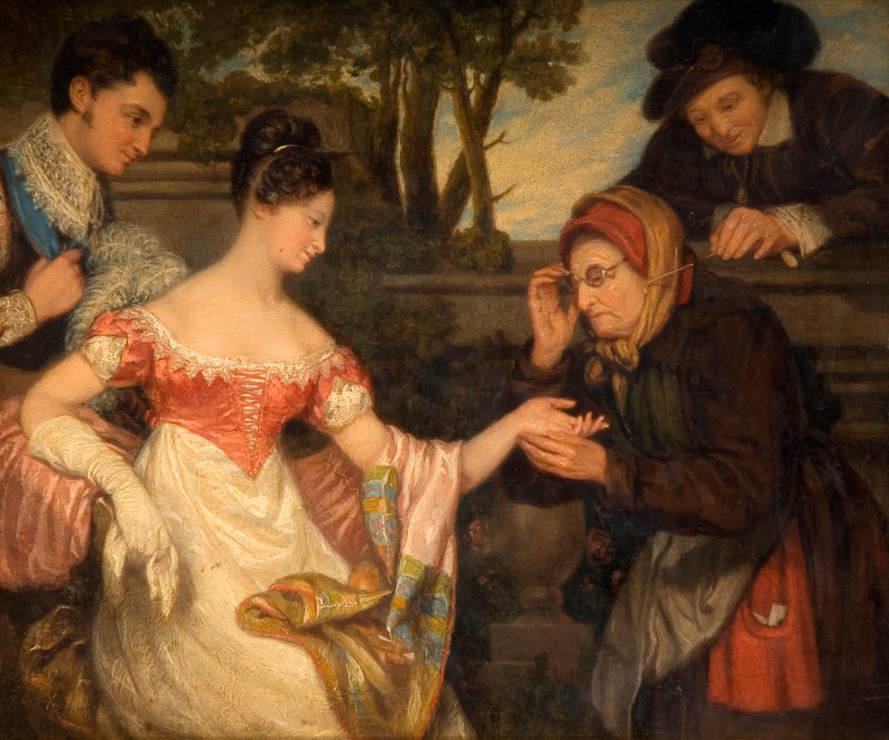 Věštkyně od Edward Villiers Rippingille