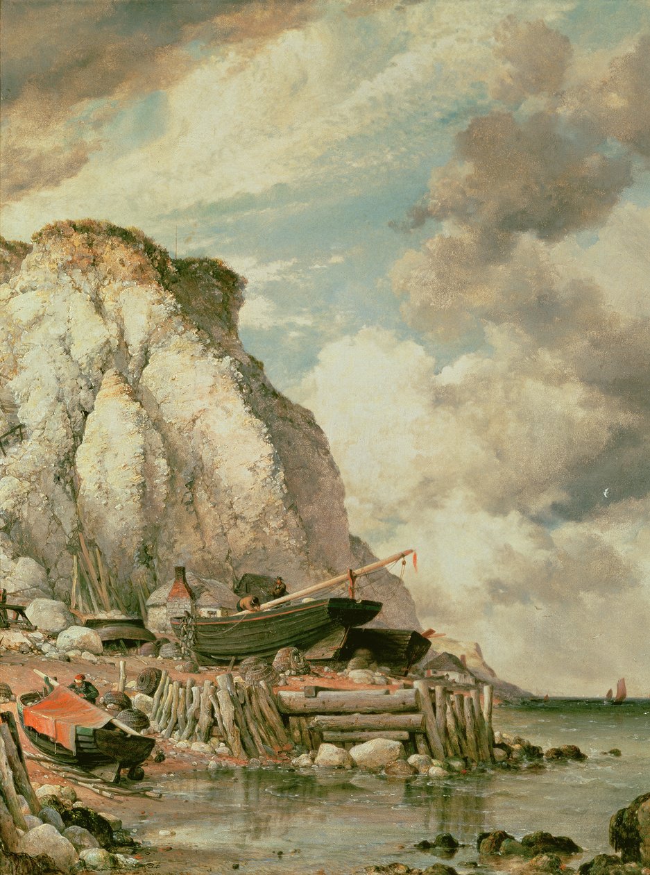 Trochu Bonchurch za starých časů od Edward William Cooke