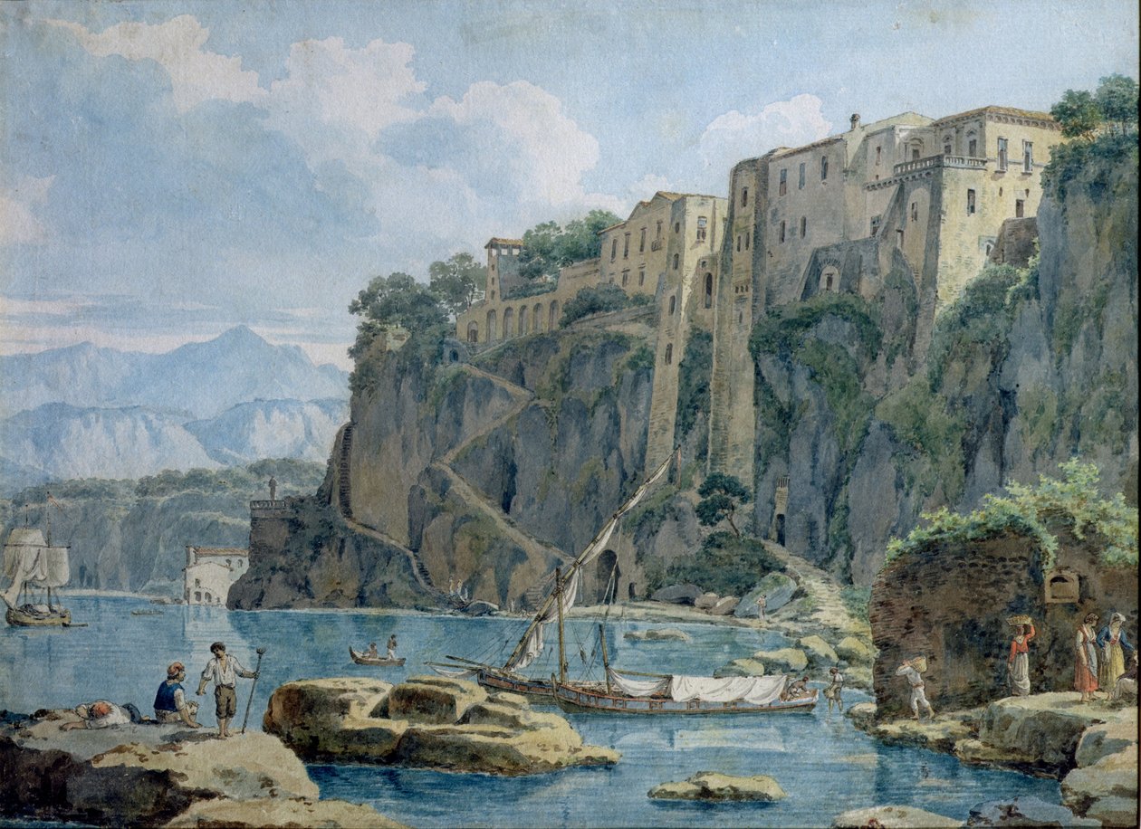 Amalfi od Edward William Cooke