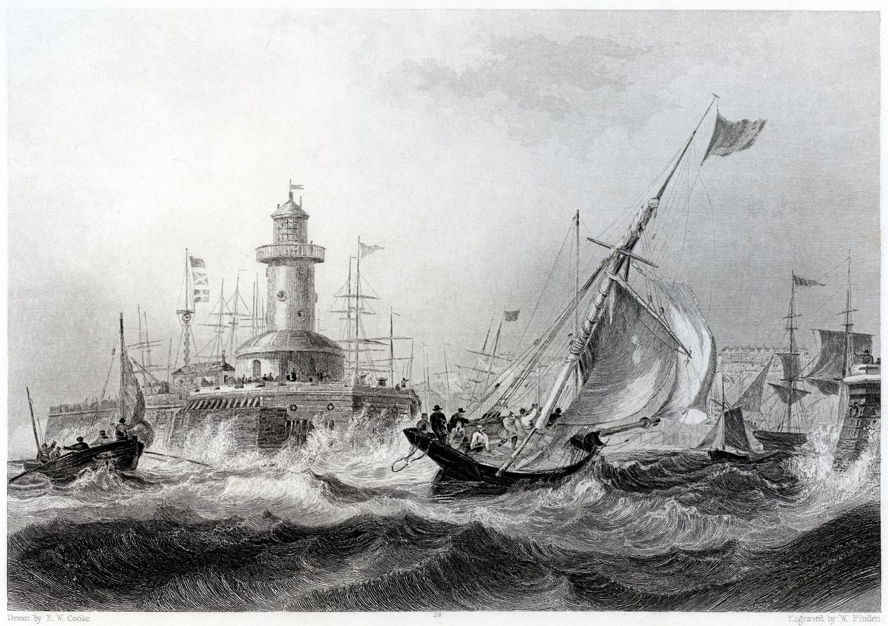 Ramsgate, 1840 od Edward William Cooke