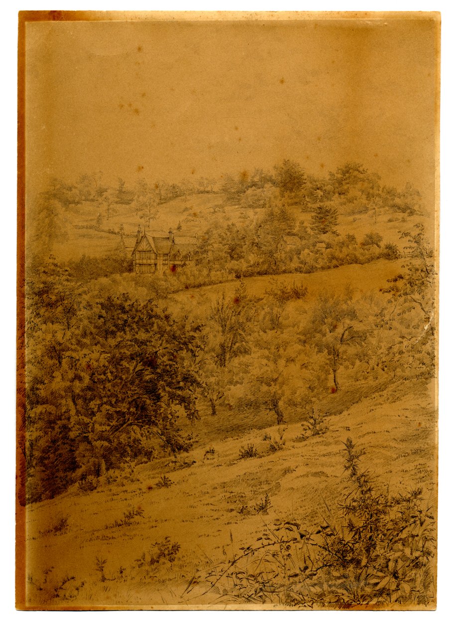 The Crippets, 1895 (pero a inkoust s mytím na papíře) od Edward Adrian Wilson