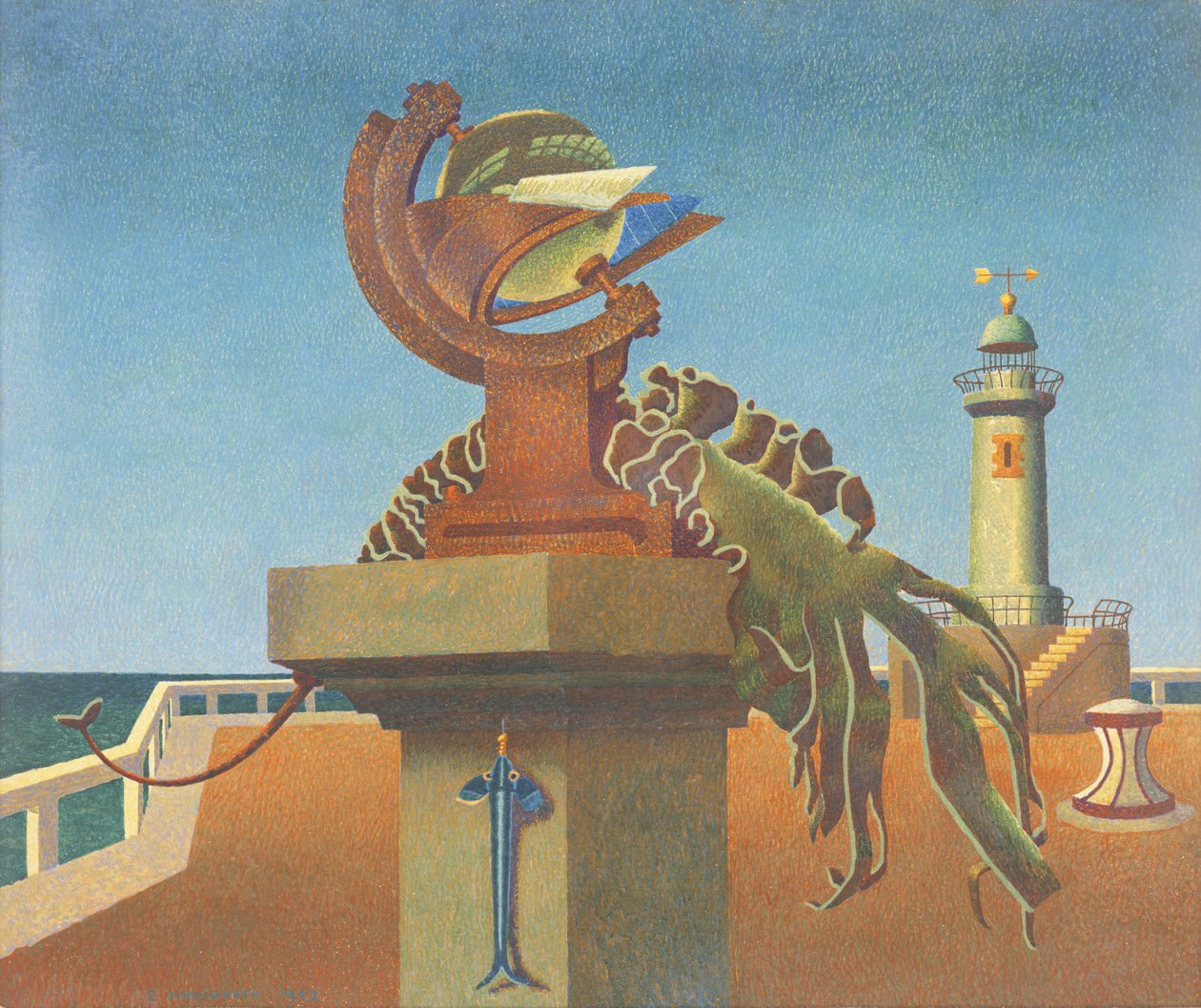 Anticyklóna od Edward Alexander Wadsworth