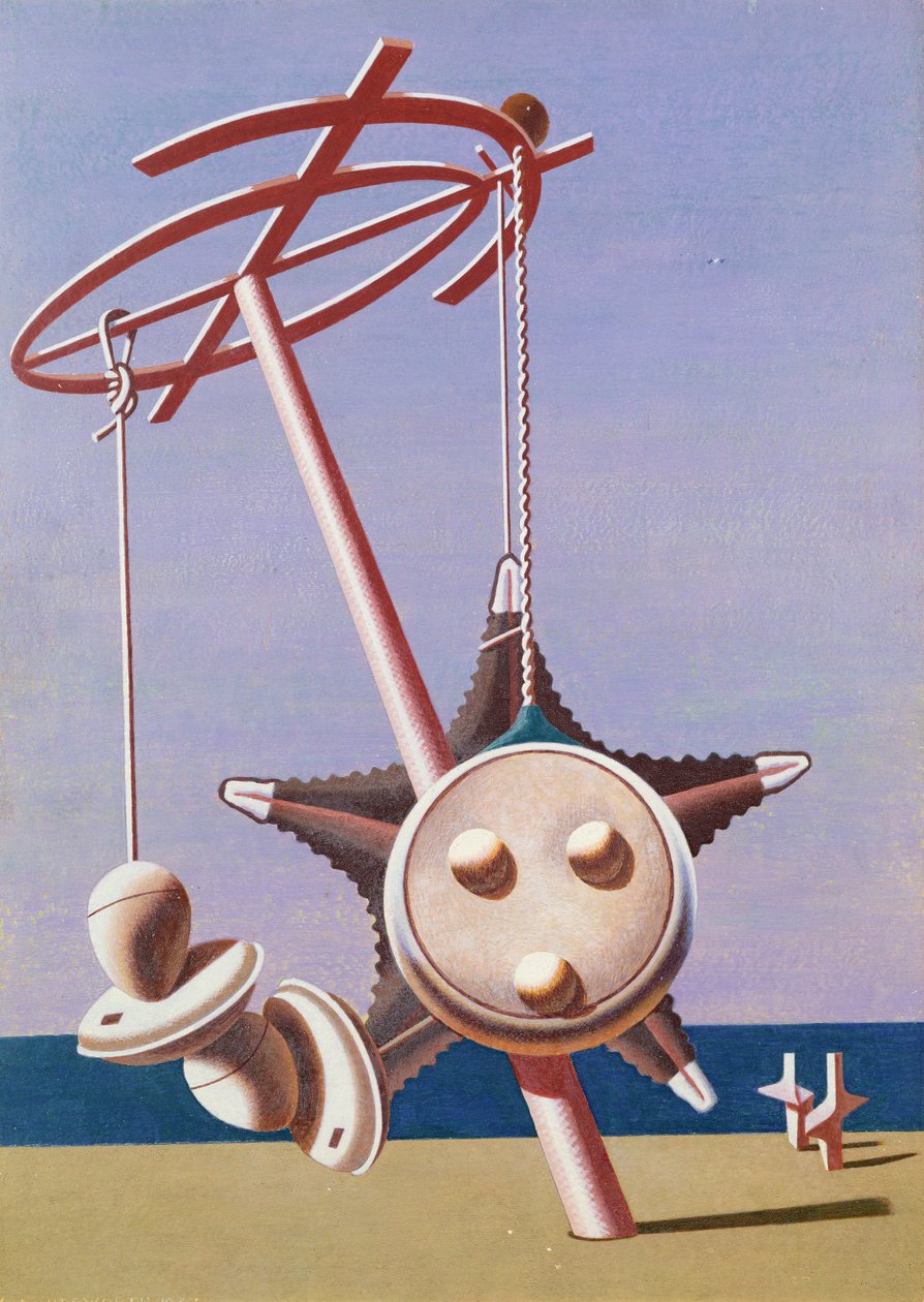 Enigma (olej na plátně) od Edward Alexander Wadsworth
