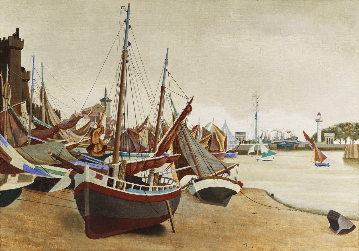 La Rochelle od Edward Alexander Wadsworth