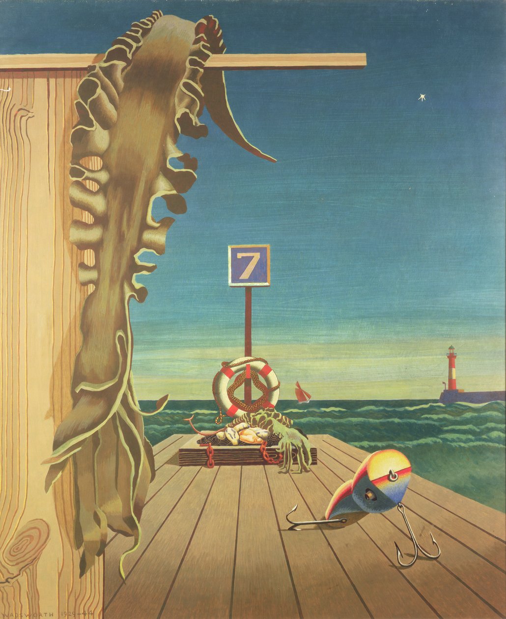 Zítra ráno od Edward Alexander Wadsworth