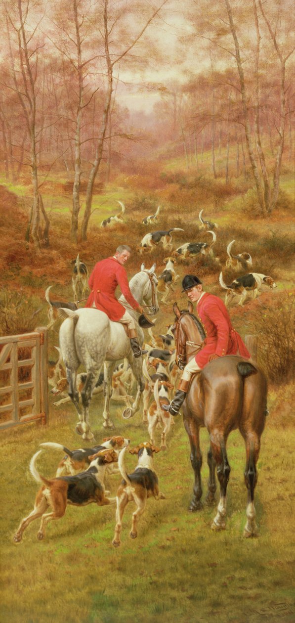 Lovecká scéna, 1906 od Edward Algernon Stuart Douglas