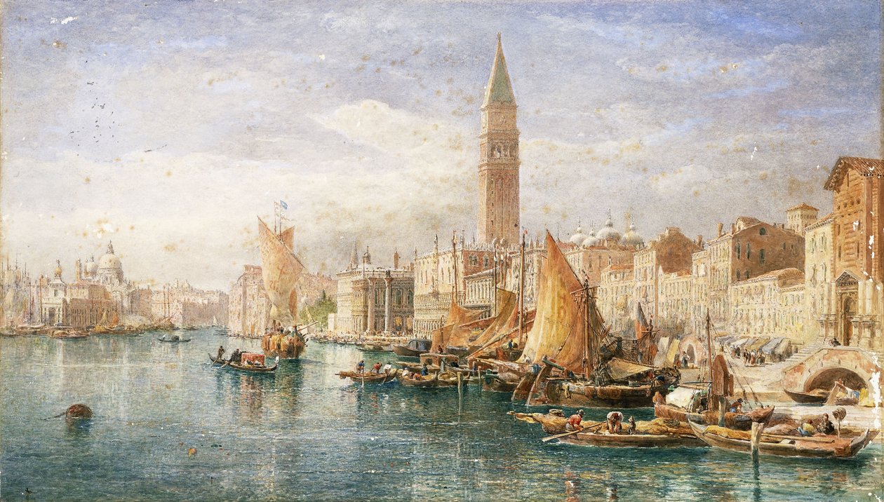 Benátky, od Edward Angelo Goodall