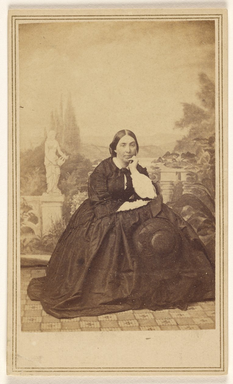 Jessie Benton Fremontová, manželka generála J. C. Fremonta a dcera senátora Thomase Harta Bentona. od Edward Anthony