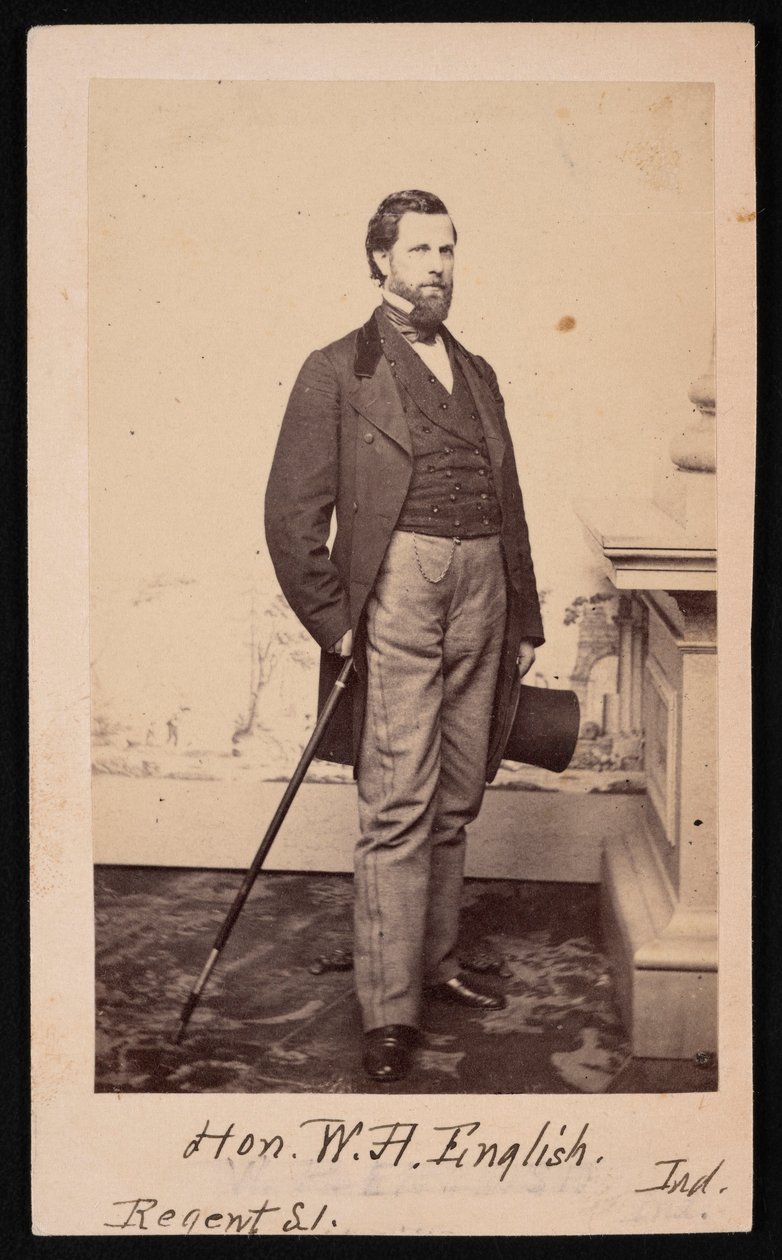 Portrét Williama Haydena English 1822-1896, před rokem 1896. od Edward Anthony