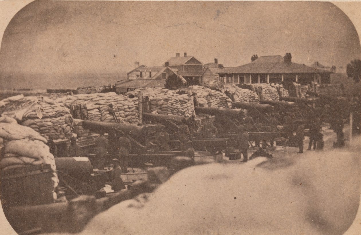 Evakuace Fort Sumter, duben 1861, duben 1861. od Edward Anthony