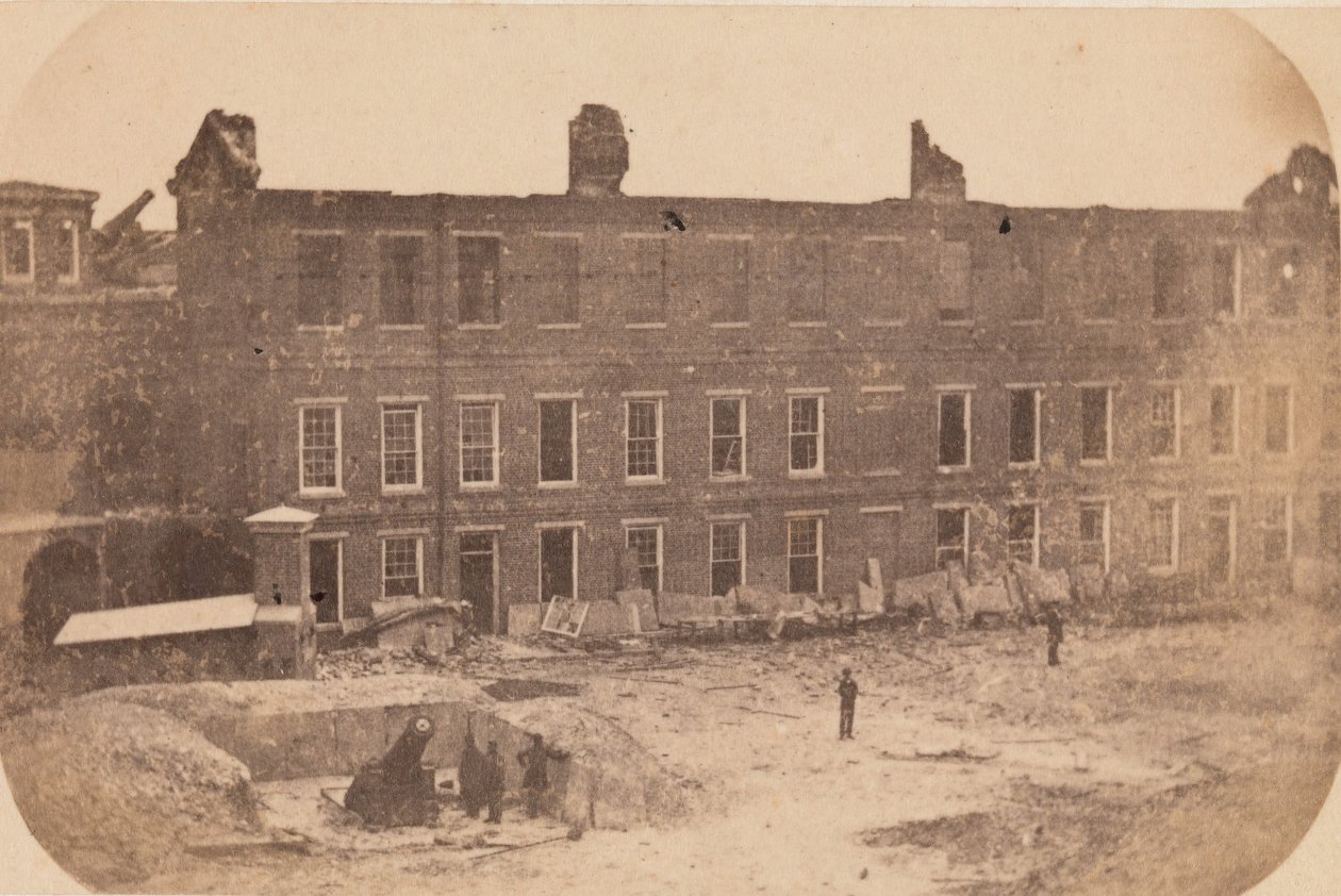 Evakuace Fort Sumter, duben 1861, duben 1861. od Edward Anthony