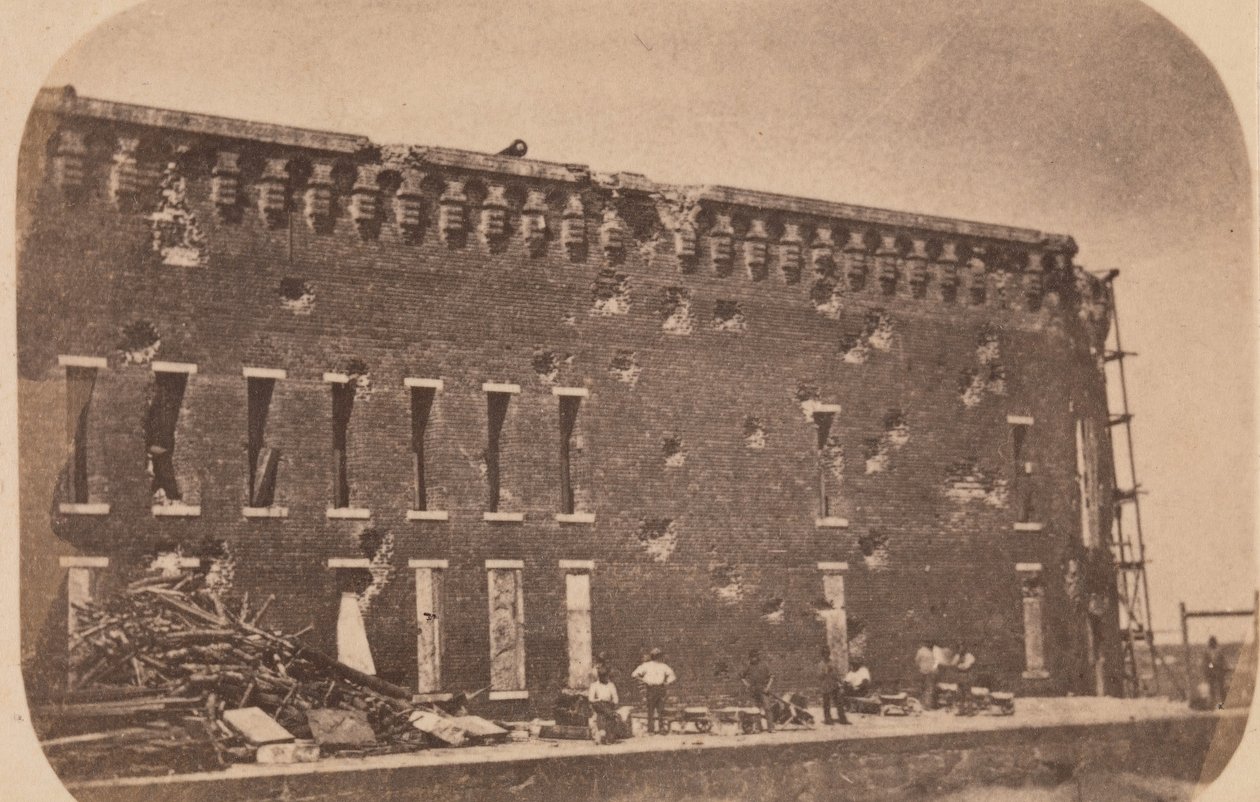 Evakuace Fort Sumter, duben 1861, duben 1861. od Edward Anthony