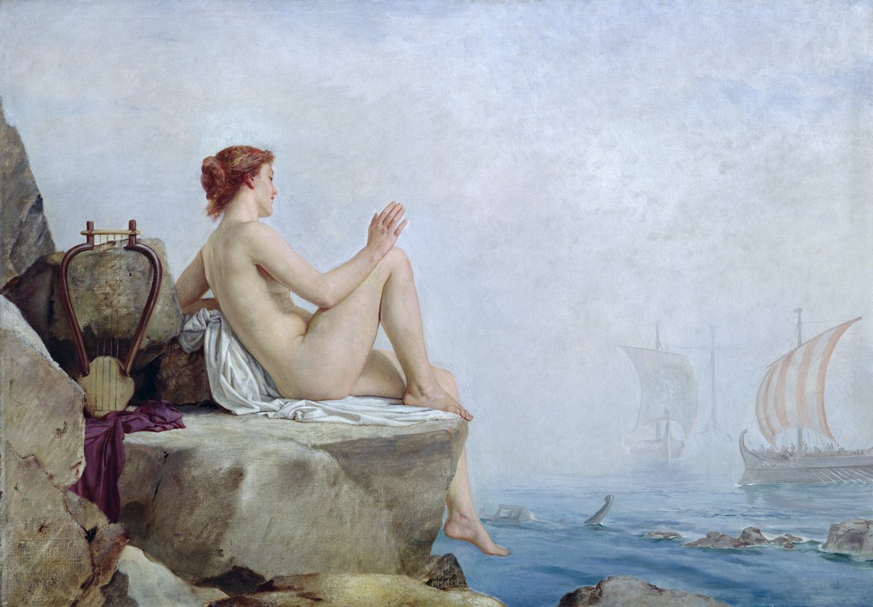 Siréna od Edward Armitage