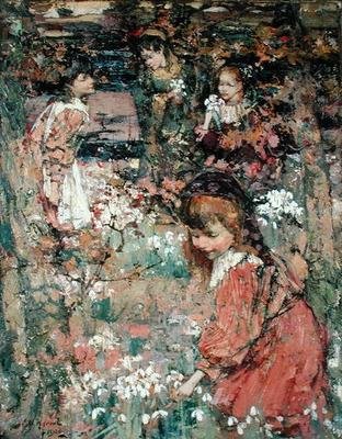 Jarní probuzení od Edward Atkinson Hornel