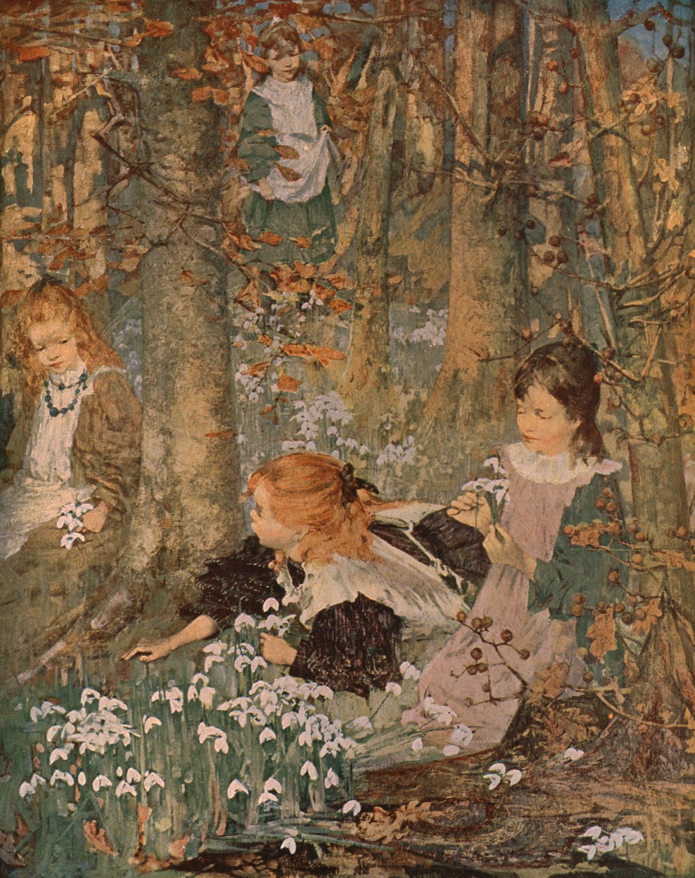 Příchod jara, 1899, c1930. od Edward Atkinson Hornel