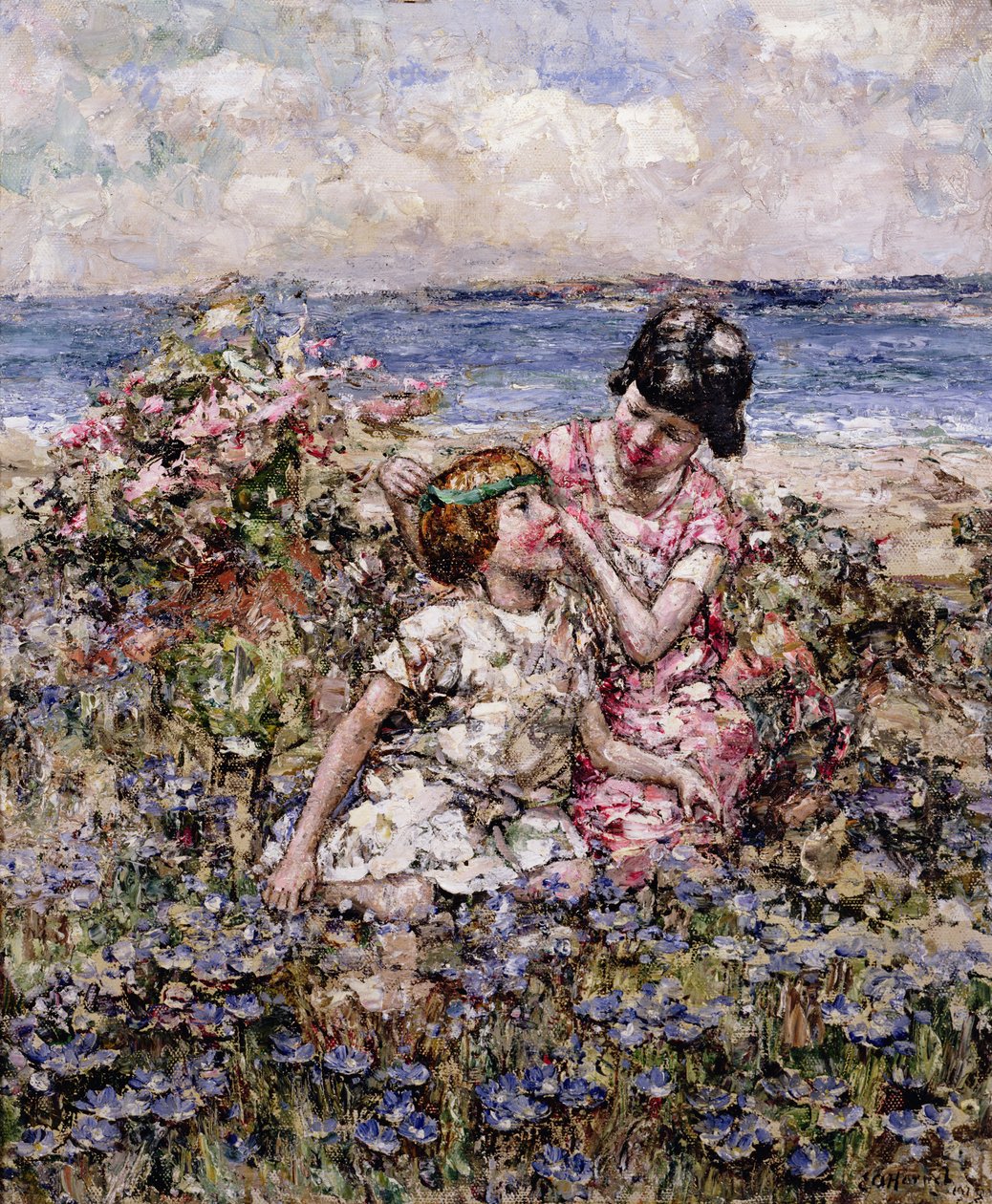 Májová královna (olej na plátně) od Edward Atkinson Hornel