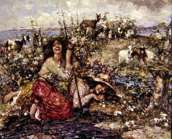 Kde skřivani zpívají a mořští ptáci volají od Edward Atkinson Hornel