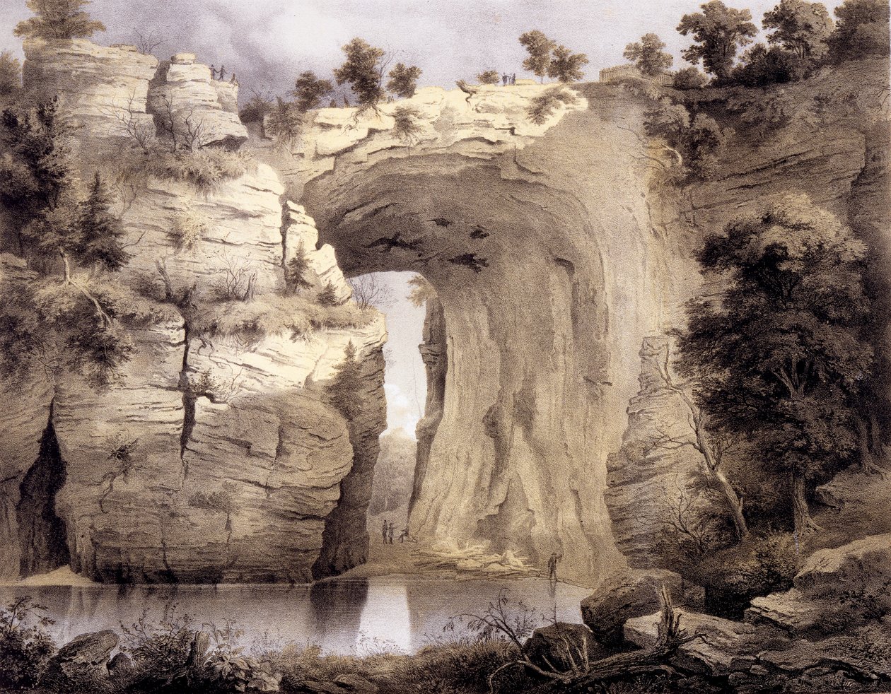 Natural Bridge, Rockbridge County, z 