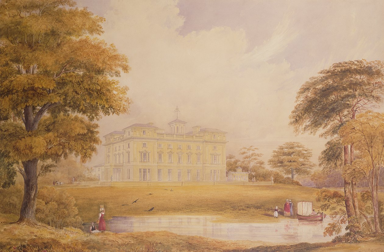 Haveringland Hall, Norfolk od Edward Blore