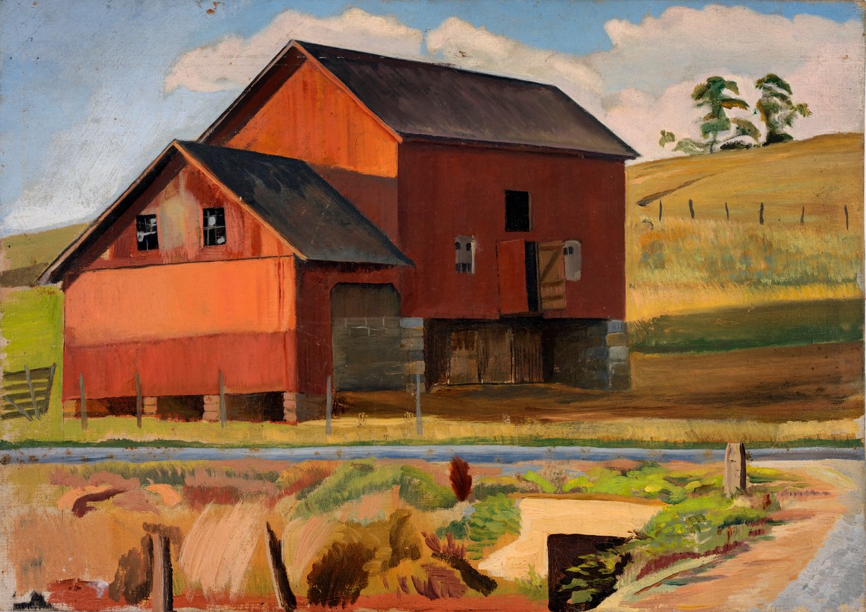 Bluemont Farm, ca. 1932-1937. od Edward Bruce