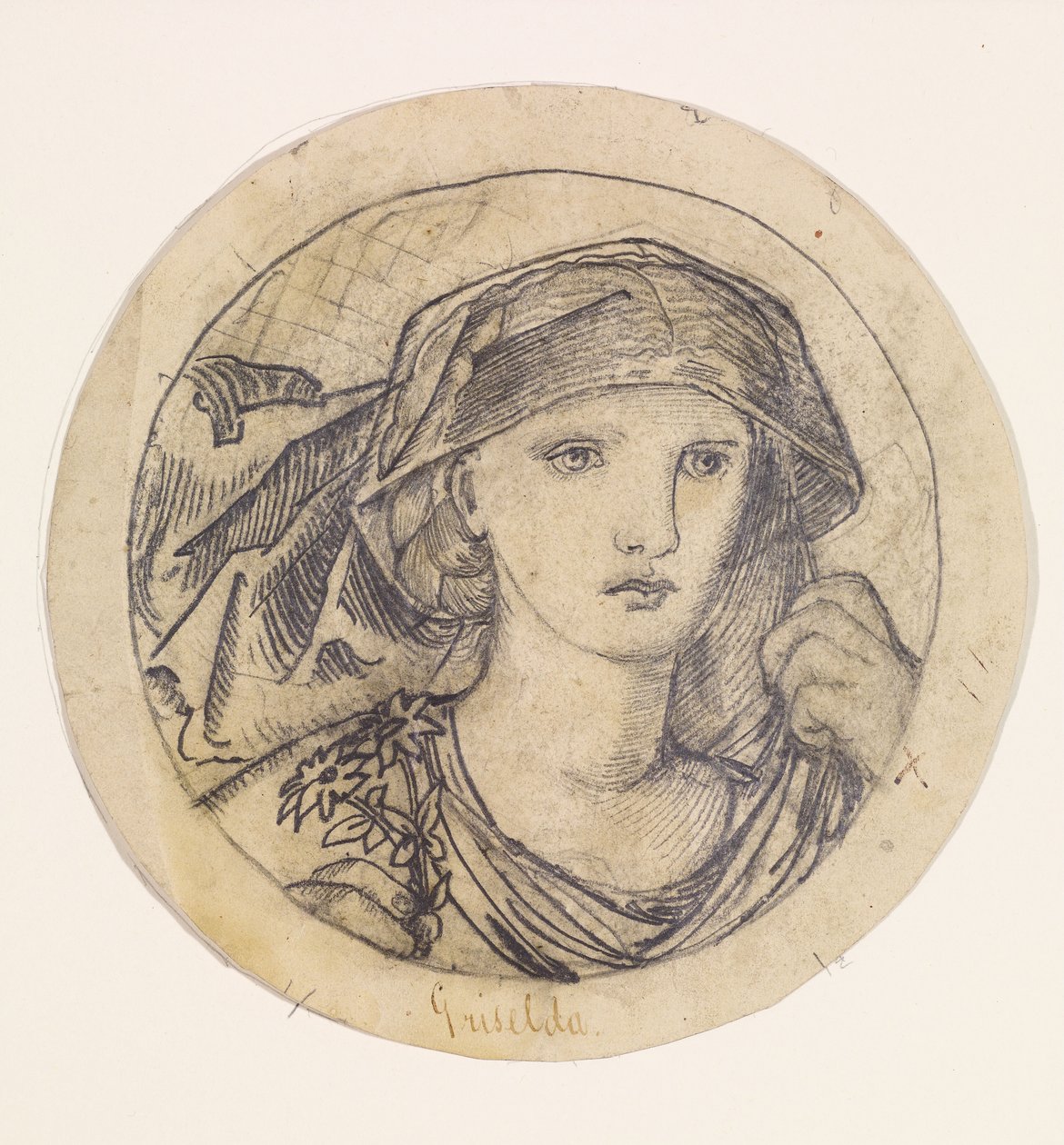 Chaucerova "Legenda o dobrých ženách" - Griselda od Edward Burne-Jones