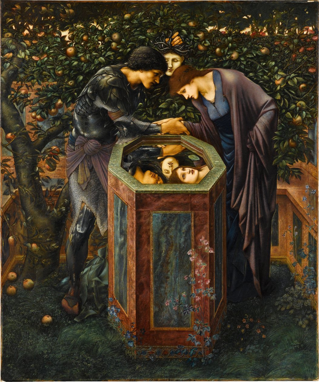 Hlava hrůzy od Edward Burne-Jones
