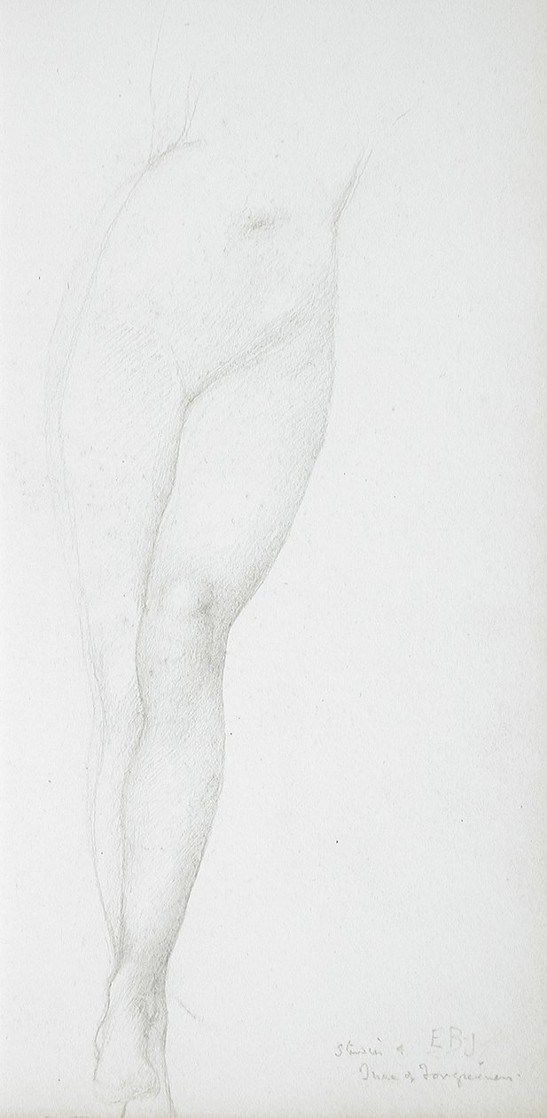 Studie ženských nohou od Edward Burne-Jones