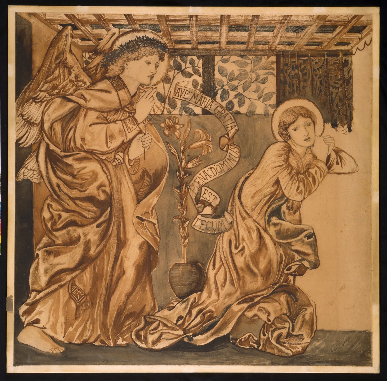 Zvěstování od Edward Burne-Jones