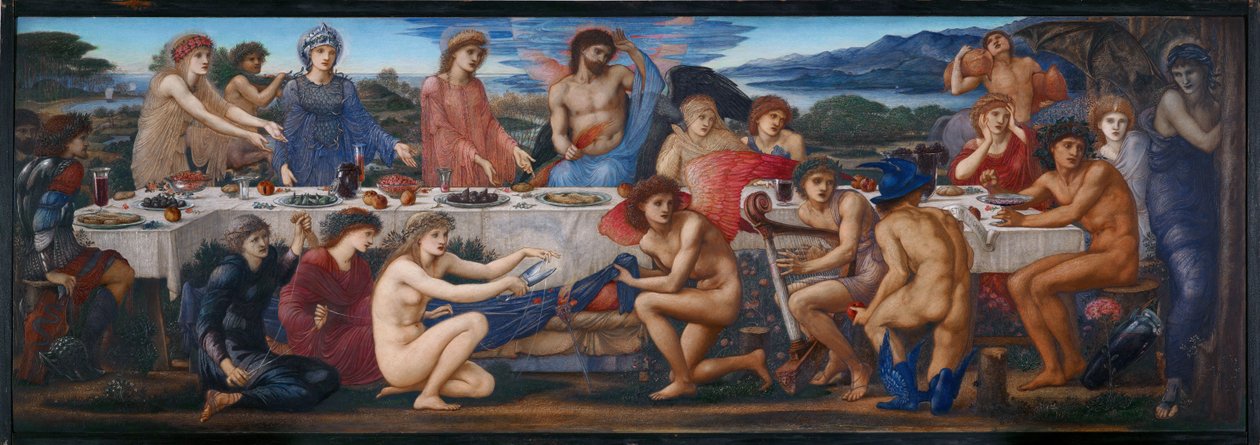 Peleův svátek od Edward Burne-Jones