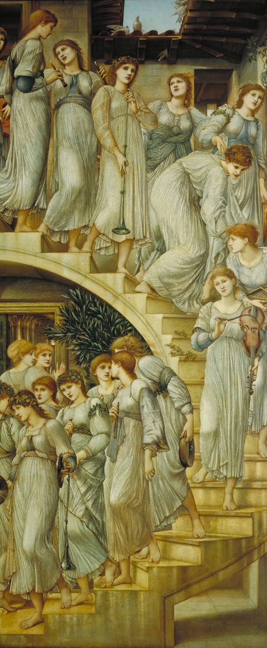Zlaté schody od Edward Burne-Jones