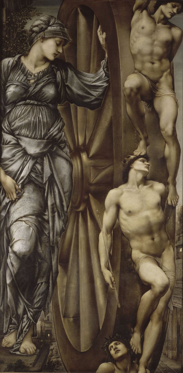 Kolo štěstí od Edward Burne-Jones