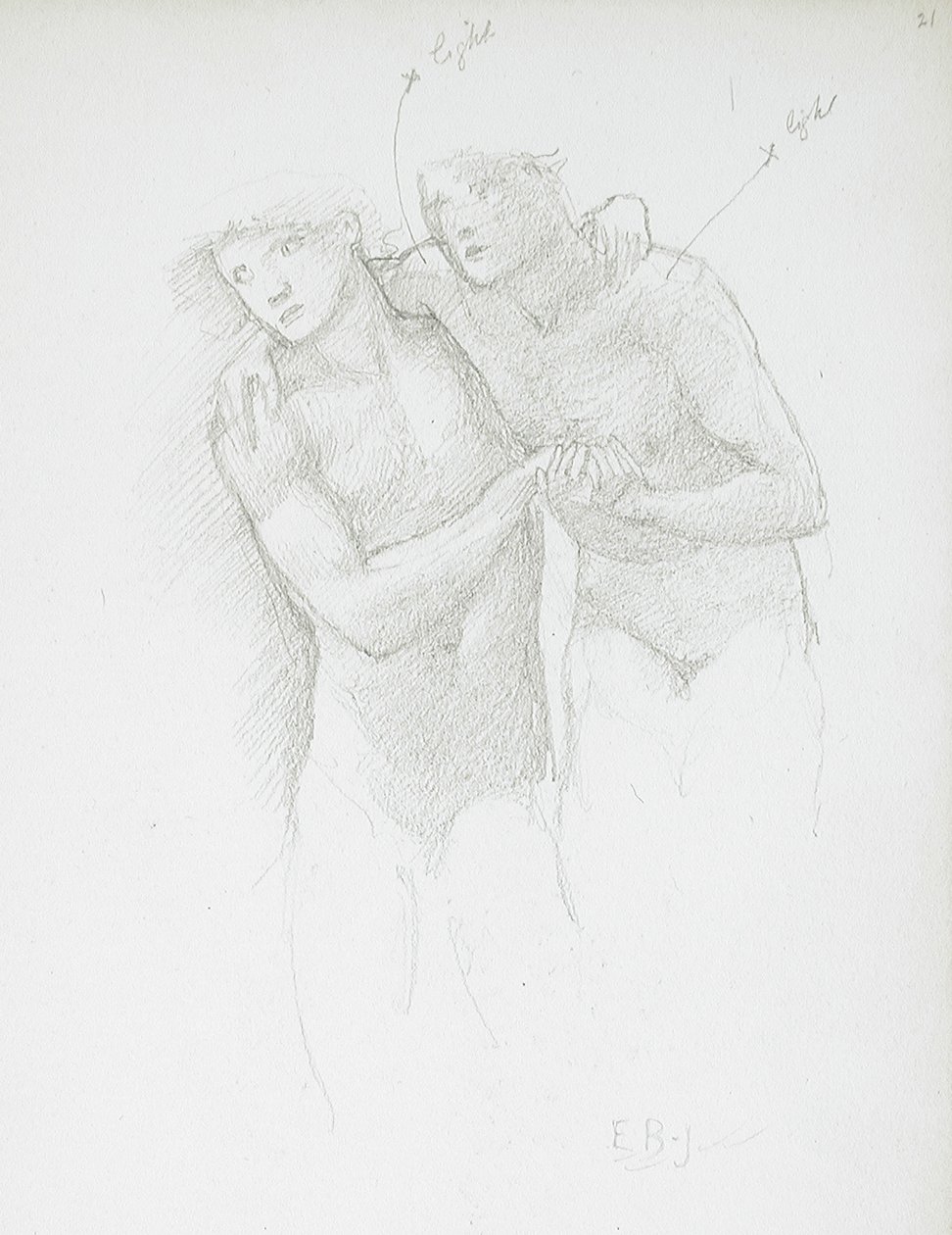 Dva akty od Edward Burne-Jones