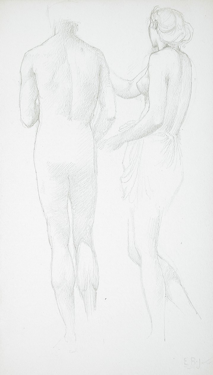Dva akty pohledem zezadu od Edward Burne-Jones