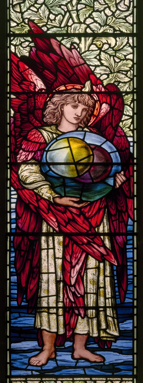 Oxford Harris Manchester College, Morris & Co., Edward Burne-Jones, The Days Of Creation, 1895 od Edward Burne Jones