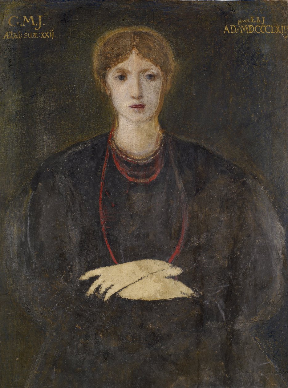 Portrét Georgiana Burne-Jones (1840-1920) od Edward Burne Jones