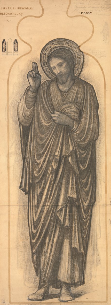 Spasitel světa od Edward Burne Jones