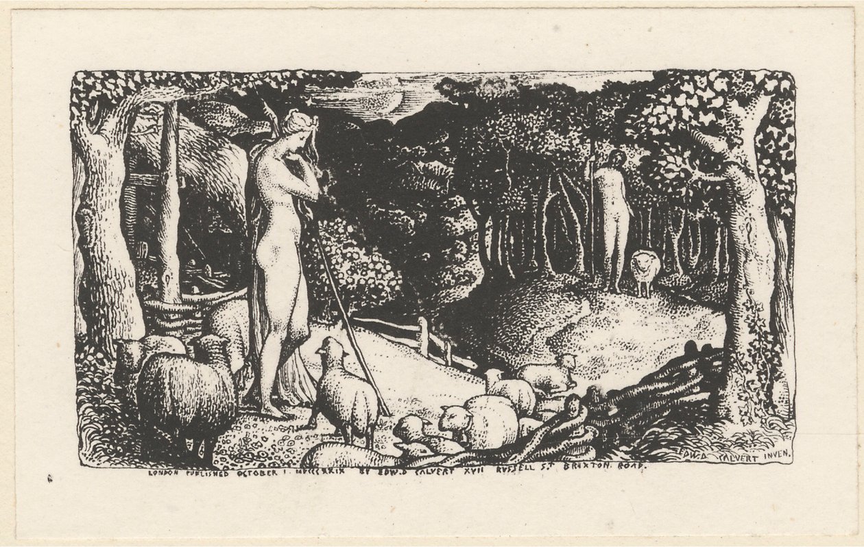 Ideální pastorační život od Edward Calvert