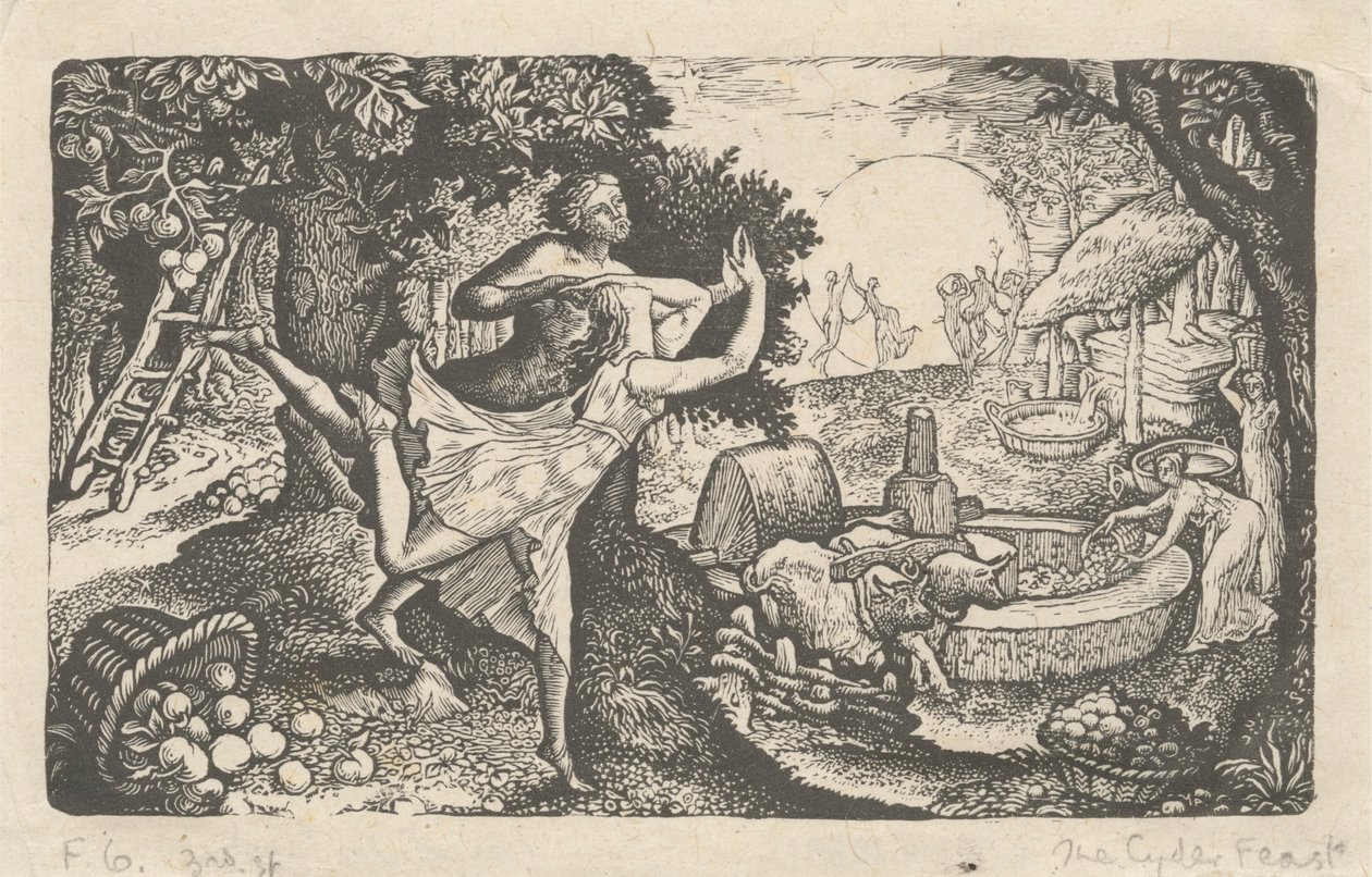 Cyder Feast od Edward Calvert
