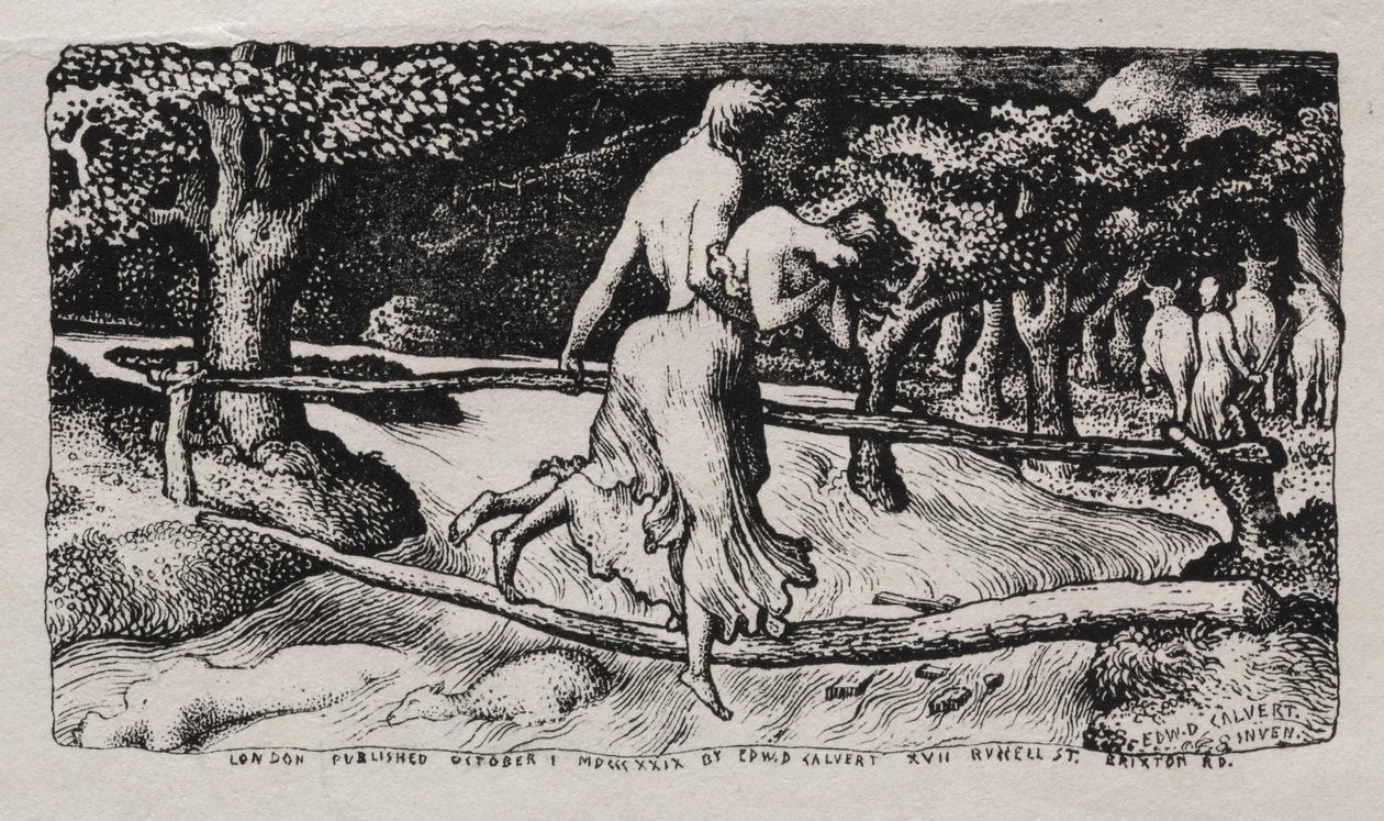 The Flood, 1829.  od Edward Calvert