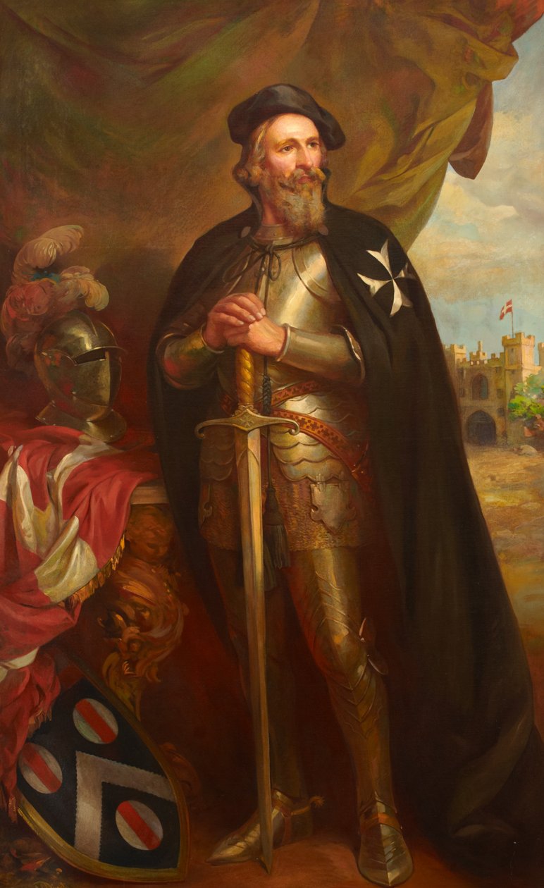 velkopřevor Thomas Docwra od Edward Caruana Dingli
