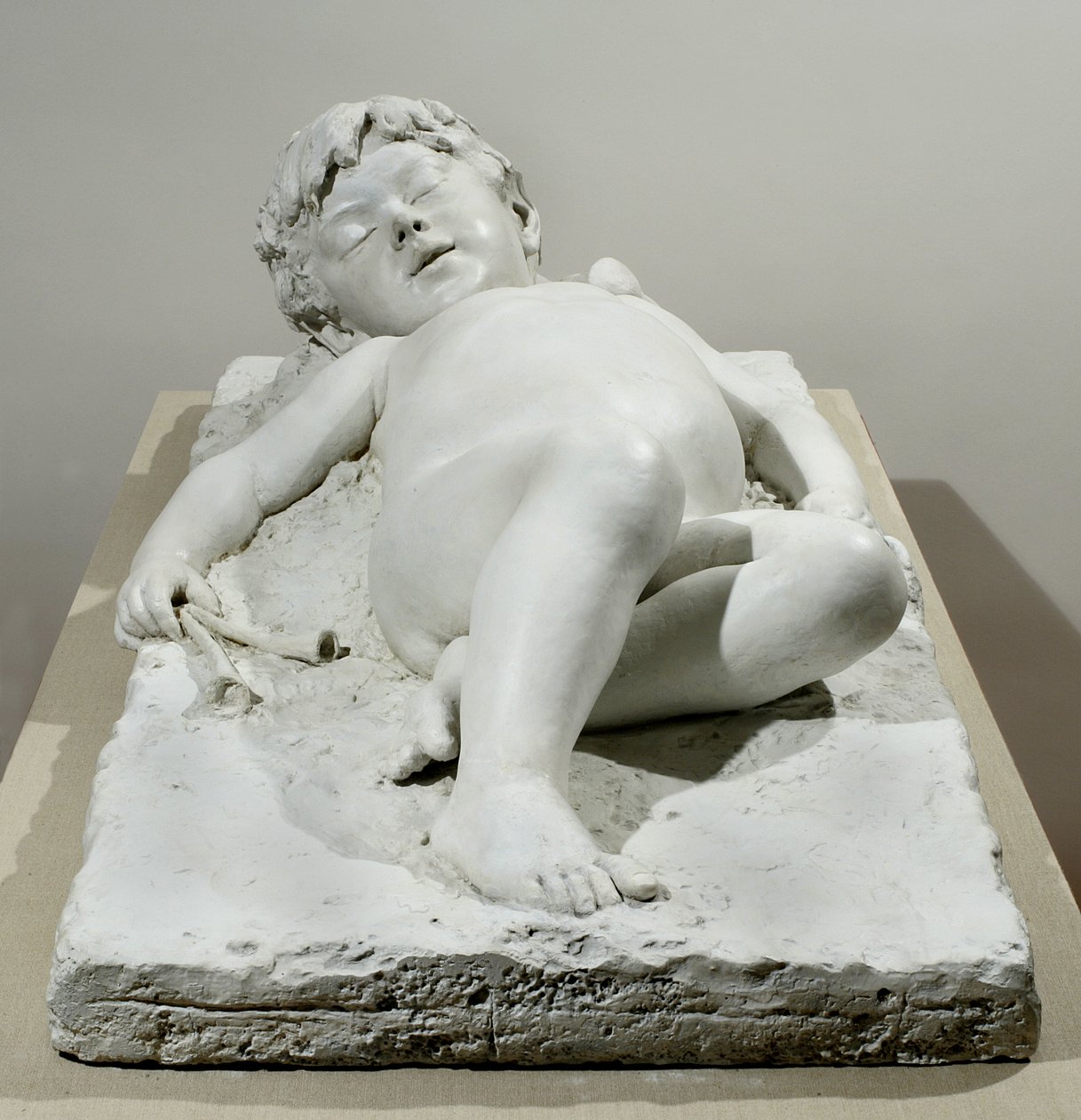 Spící faun (omítka) od Edward Clark Potter