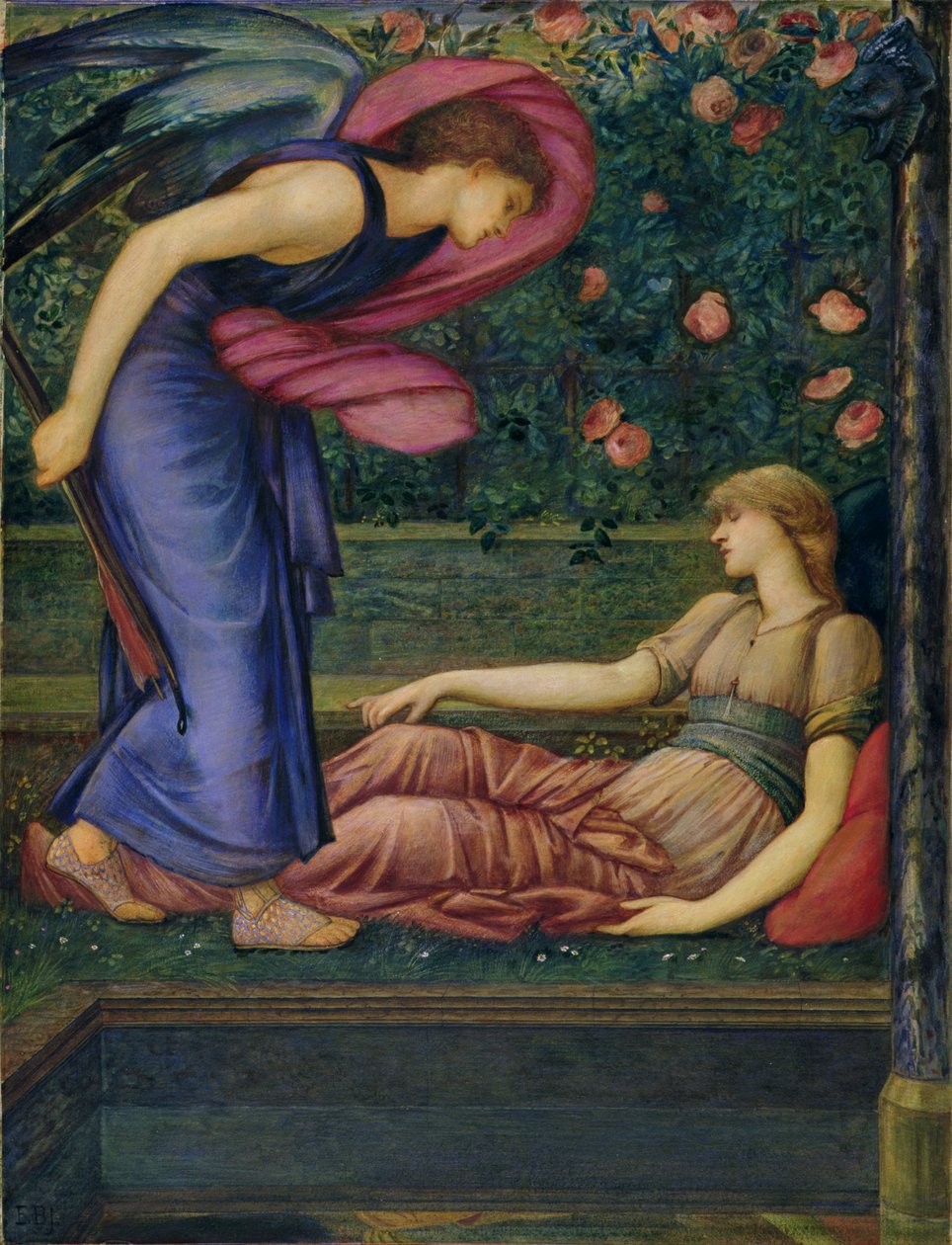 Amor a Psyché od Edward Coley Burne Jones