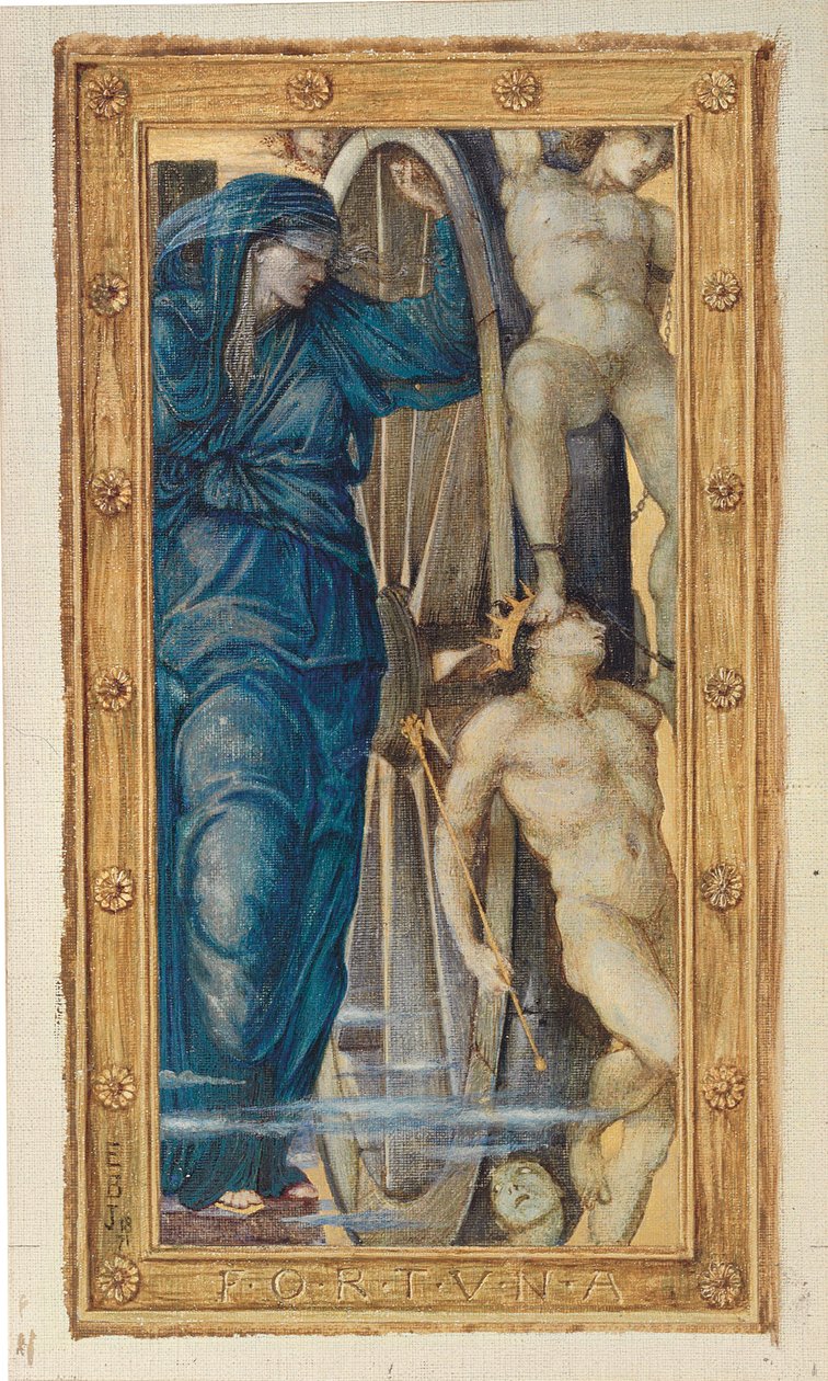 Štěstí od Edward Burne Jones