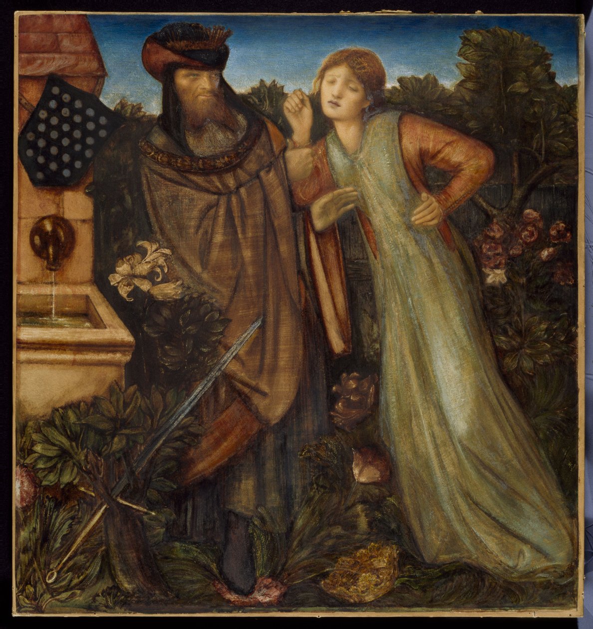 Král Mark a La Belle Iseult od Edward Coley Burne Jones