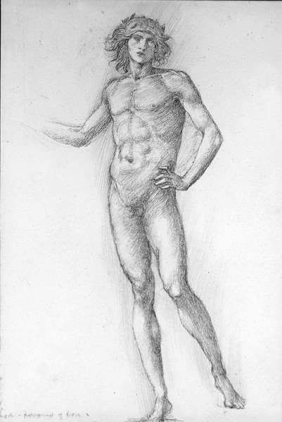 Lásko, Romante z Růže od Edward Coley Burne Jones