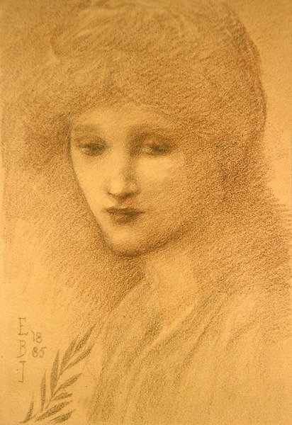 Portrét Laury Littletonové od Edward Coley Burne Jones