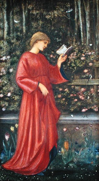 Princezna Sabra (pastel na papíře) od Edward Coley Burne Jones