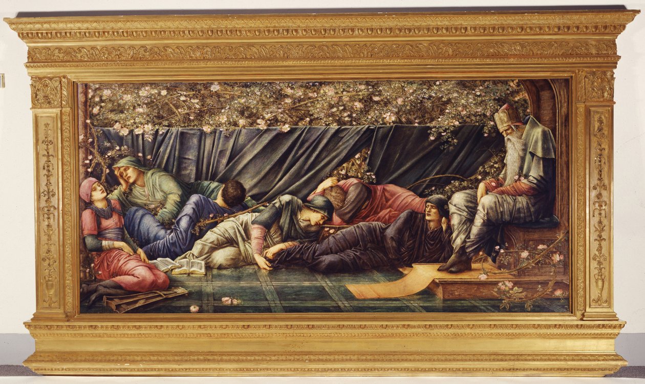 The Briar Rose: Radní komora od Edward Coley Burne Jones