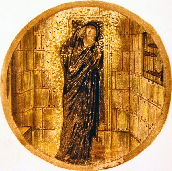 Květinová kniha: XVIII. Zlatá sprcha od Edward Coley Burne Jones